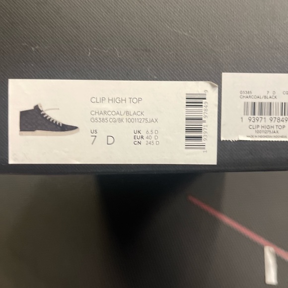 NWT coach clip high top in black - Picture 4 of 4